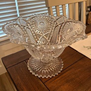 Vintage Decorative Glass Bowl